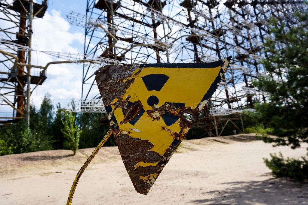 Nuclear waste sign